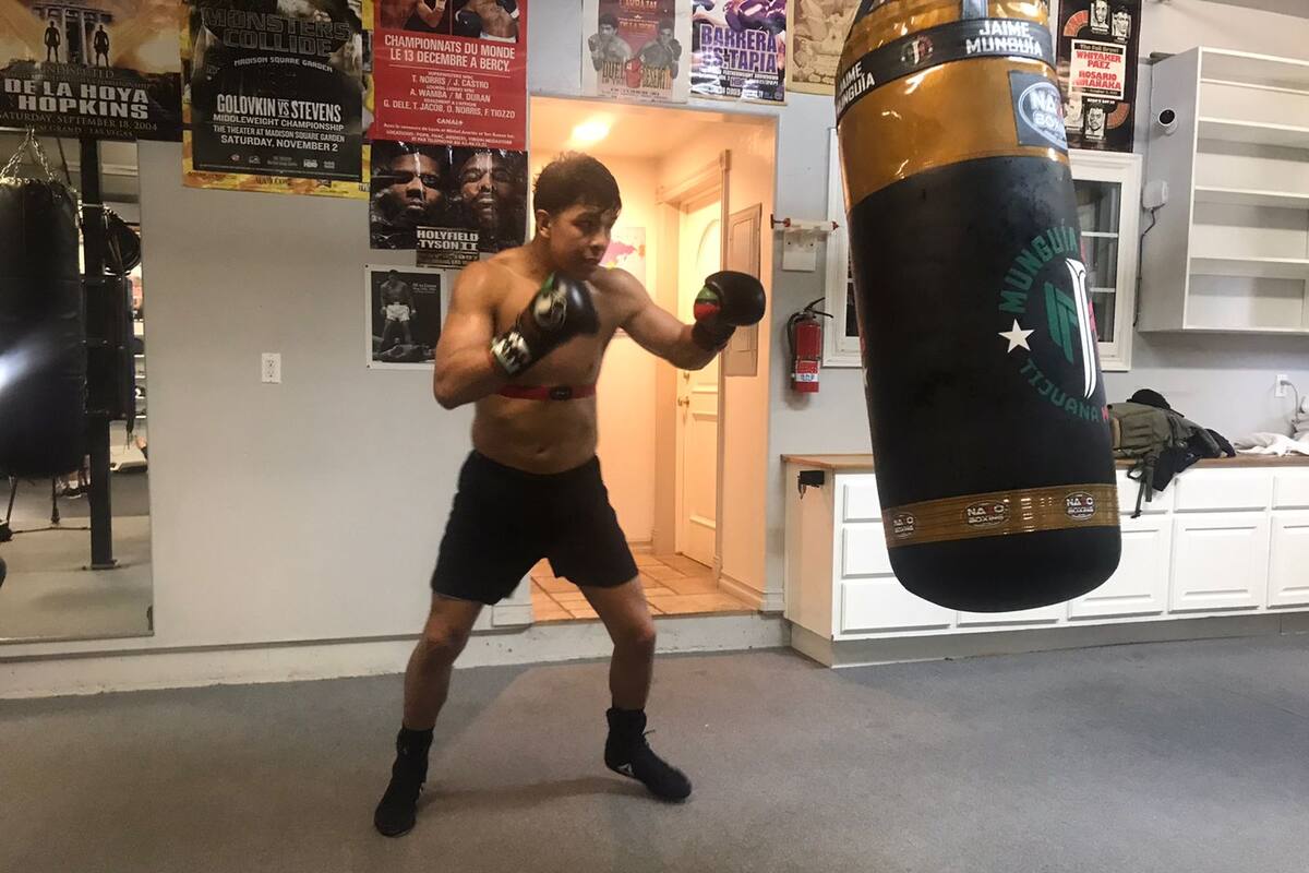 Jaime Munguía cierra preparación rumbo a su pelea con Jim Kelly
