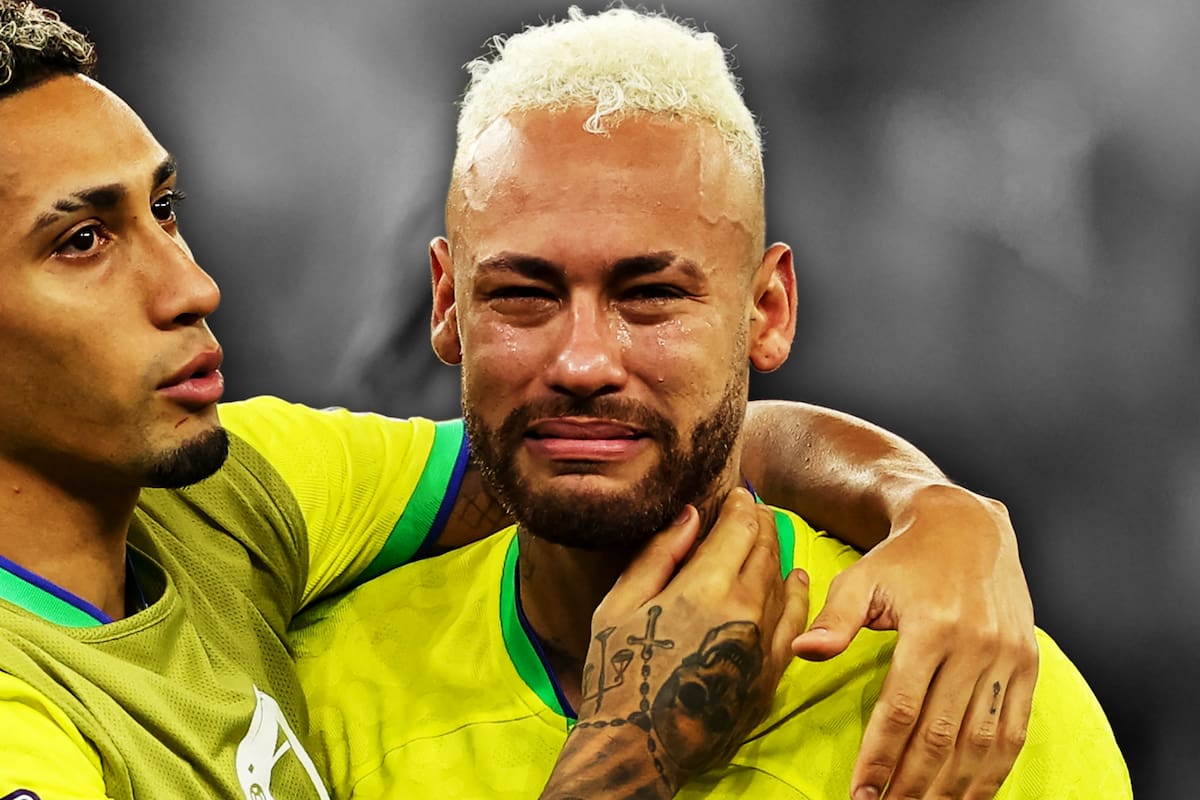 Neymar cuenta que sintió la eliminación de Brasil en Qatar 2022 como su propio funeral