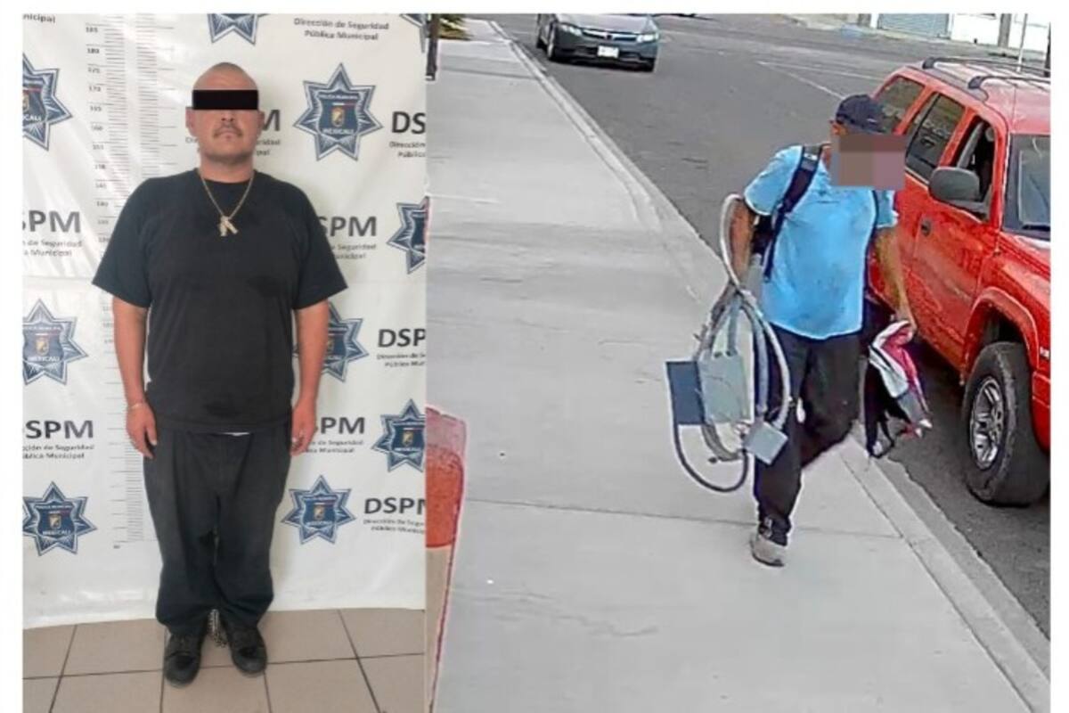 Detienen a hombre vinculado al robo y daños en escuela