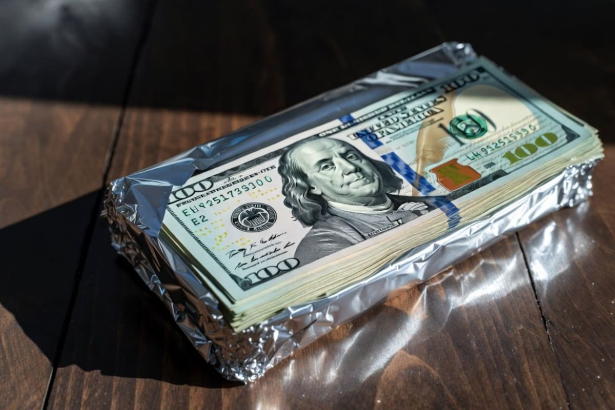 ¿Para qué sirve guardar dólares envueltos en papel aluminio? El método casero que busca conservar los billetes en mejor estado por más tiempo