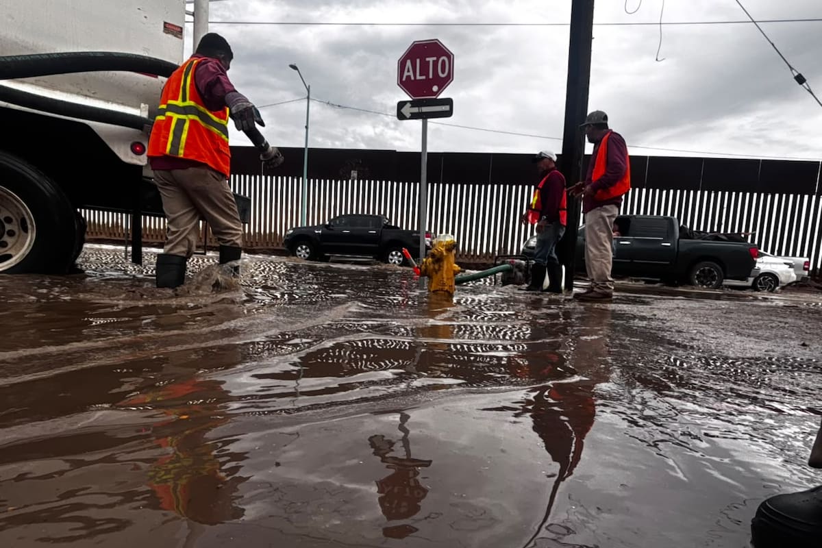 Lluvias de la madrugada dejan saldo blanco en Mexicali