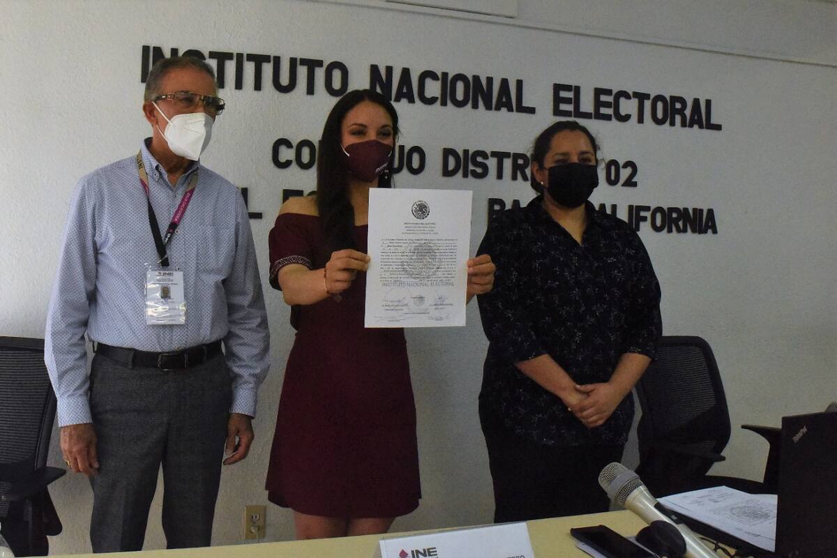 Entregan constancias a diputadas federales electas de Mexicali