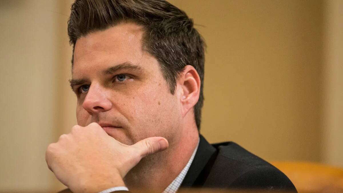 Excongresista Matt Gaetz gastó más de 90,000 dólares en sexo y drogas mientras estaba en el Congreso, pudo haber trabajado para Trump