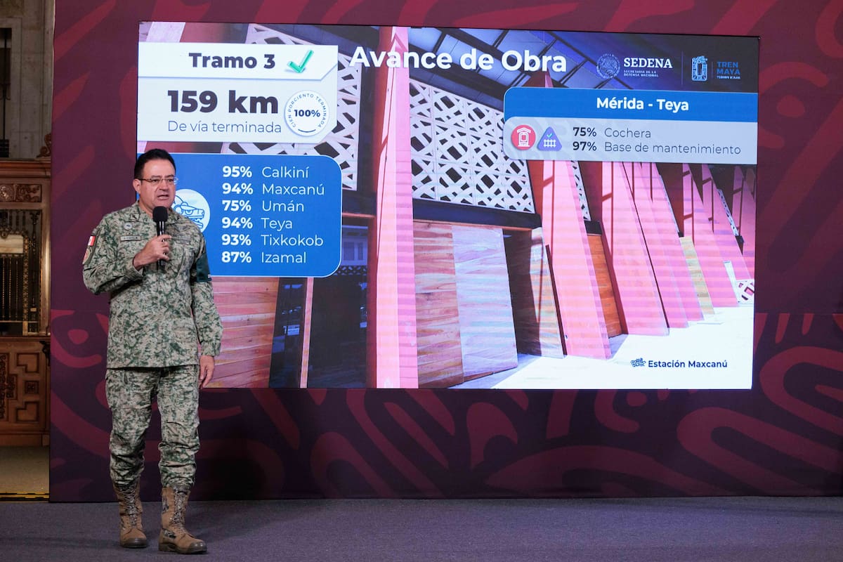 Óscar David Lozano Águila, director general Tren Maya S. A de C. V. | Crédito: Presidencia