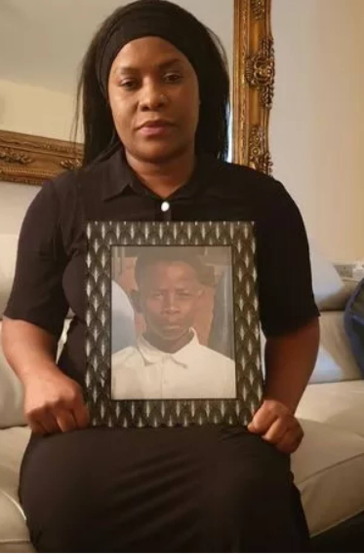 La madre de Christopher impugnó la decisión de no procesar a Pugh. FOTO: The Mirror/Alina José