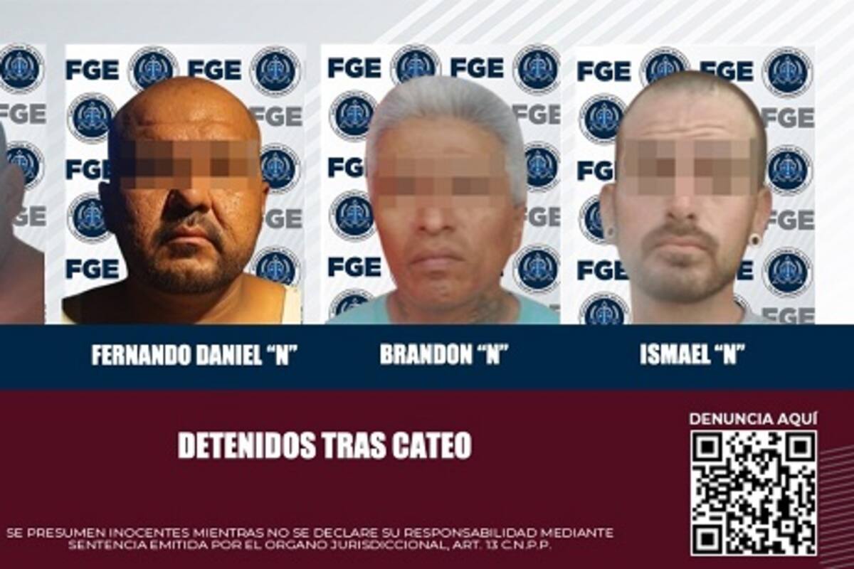 Detienen a sujetos y decomisan droga tras cateos por denuncias anónimas