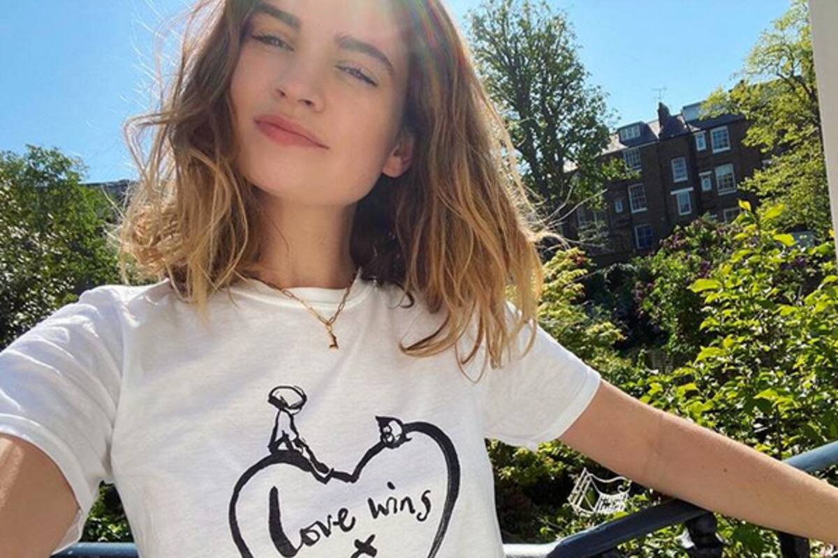Lily James hace su primera aparición después de su escándalo con Dominic West