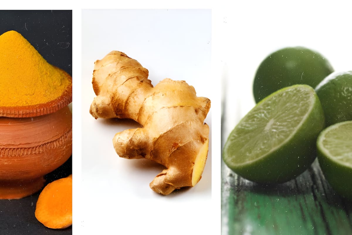 Infusión de cúrcuma, jengibre y limón ¿para qué sirve?
