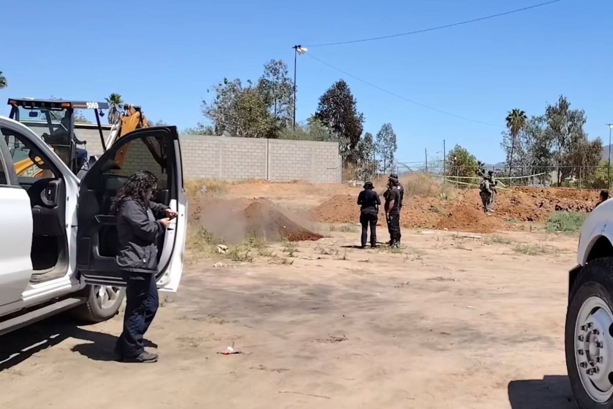 Madre buscadora de Ensenada localiza restos óseos de su hijo en Francisco Zarco