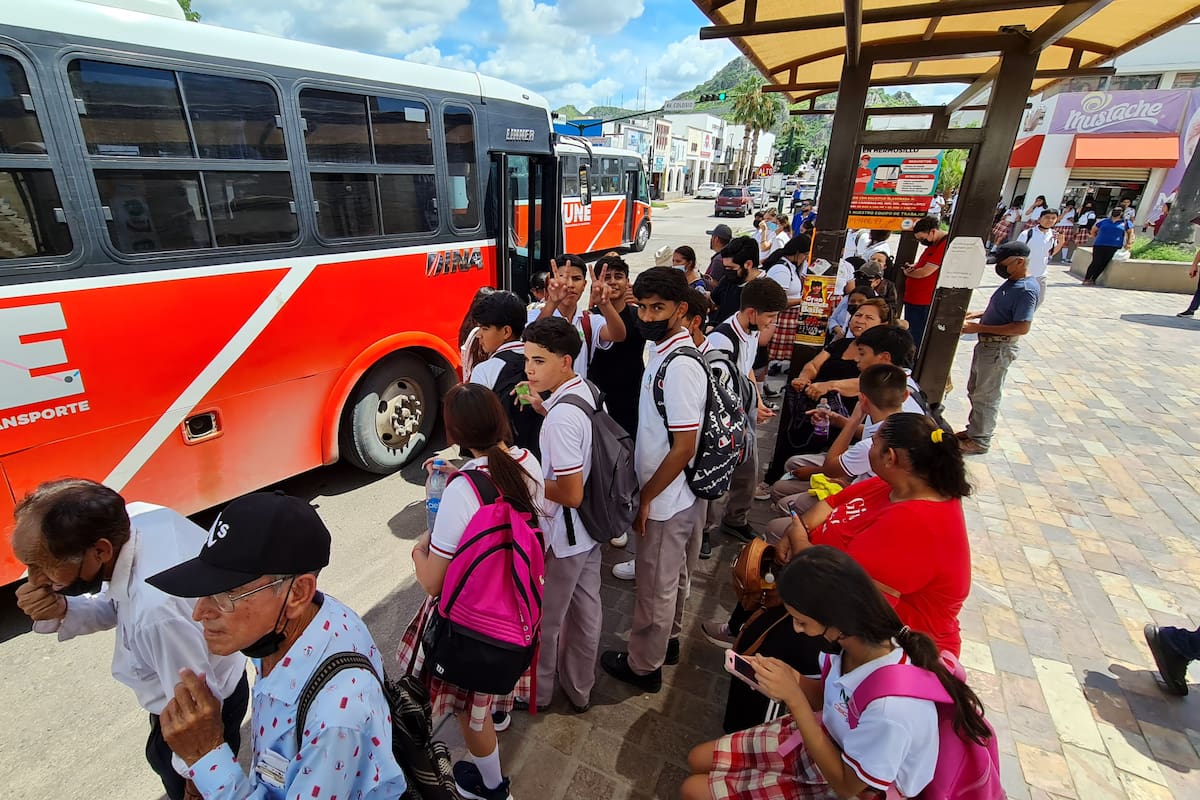 Analizarán aumentar camiones ante regreso a clases presenciales en Hermosillo