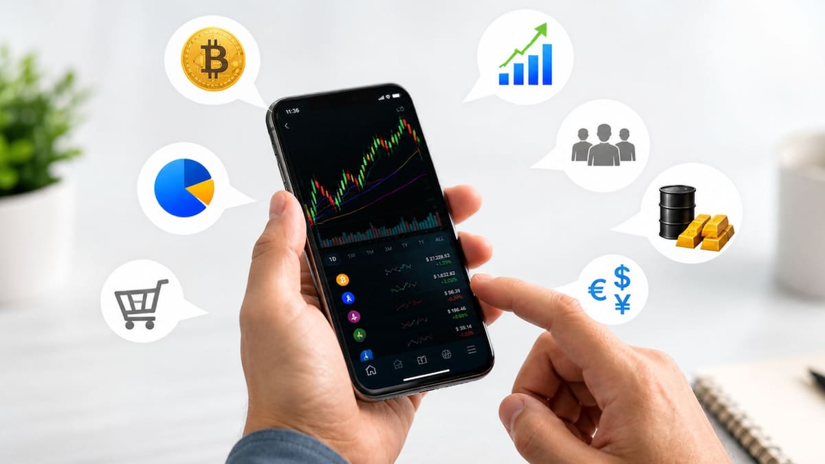 De los fondos cotizados a las fracciones de acciones: conoce las 5 herramientas digitales que permiten diversificar su patrimonio con montos mínimos y los riesgos técnicos que debe considerar antes de entrar al mercado global