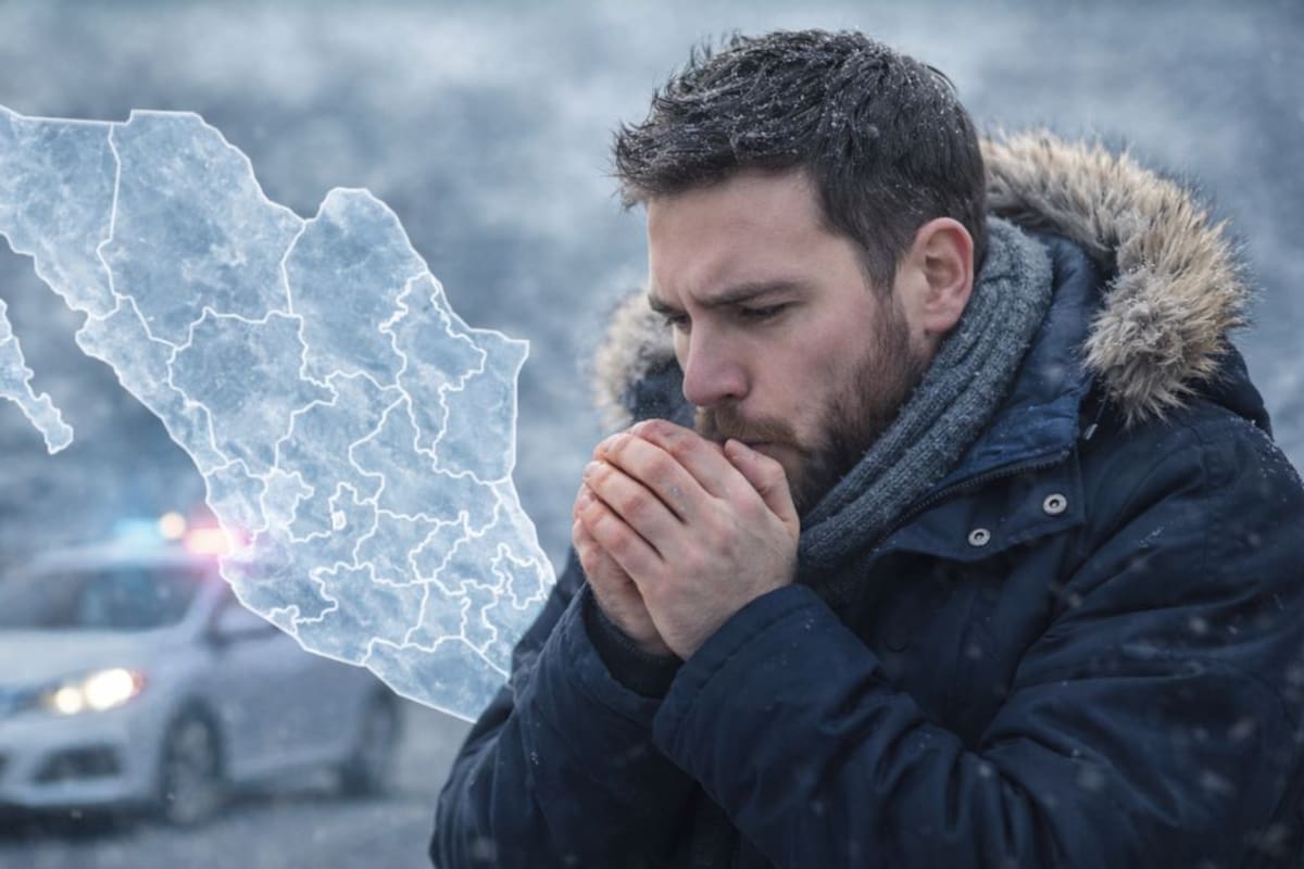 Lluvias intensas en el norte del país, frío extremo en sierras y oleaje elevado en costas este domingo