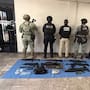 Decomisan ametralladora, lanzagranadas y drogas durante operativo en San Luis Río Colorado