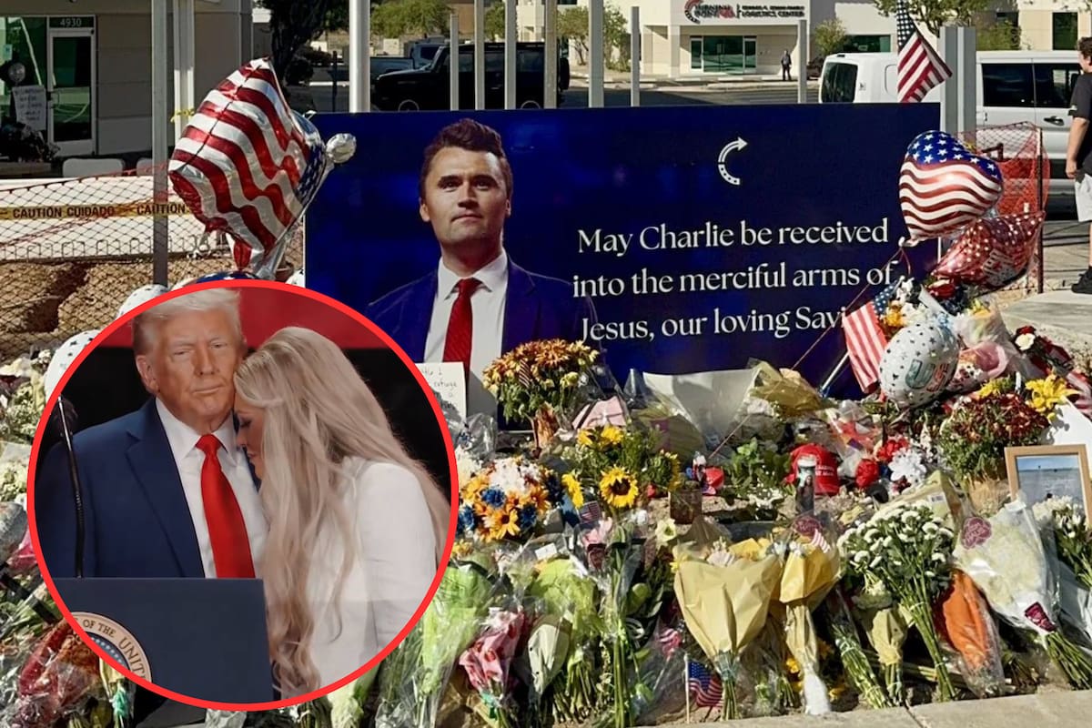 Charlie Kirk “Mártir de la libertad” Trump lo recuerda en multitudinario tributo en Phoenix