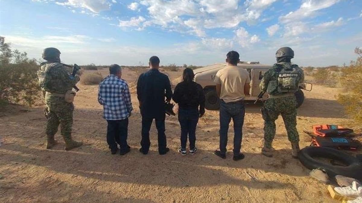 Detectan a cuatro personas cerca de la frontera en Imperial; una tenía arresto previo por tráfico de migrantes