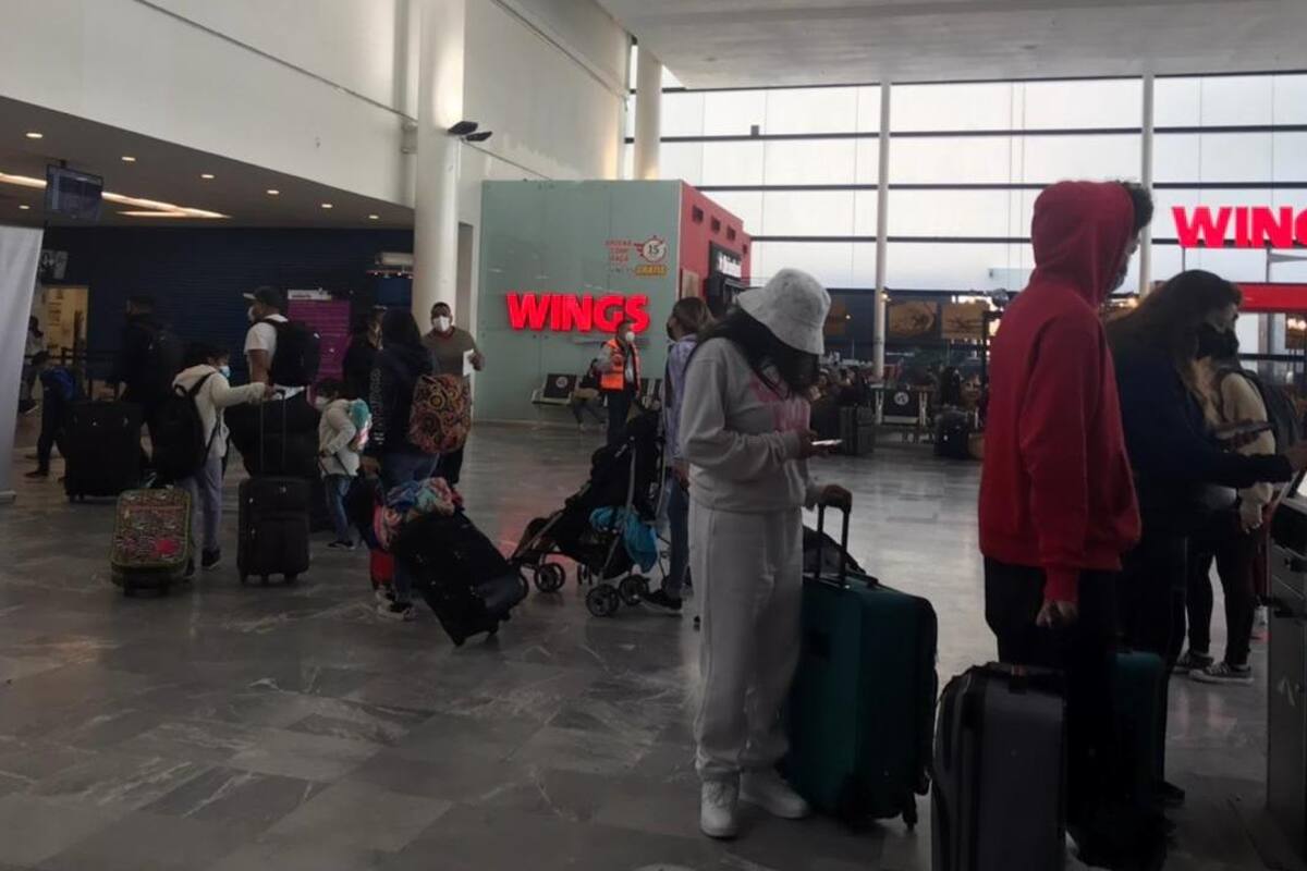Aumento flujo de viajeros aéreos en Tijuana