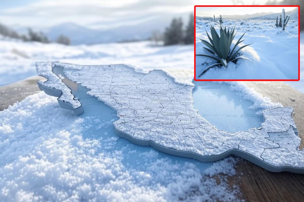 Alerta del Servicio Meteorológico Nacional (SMN) por la llegada de un nuevo frente frío en México