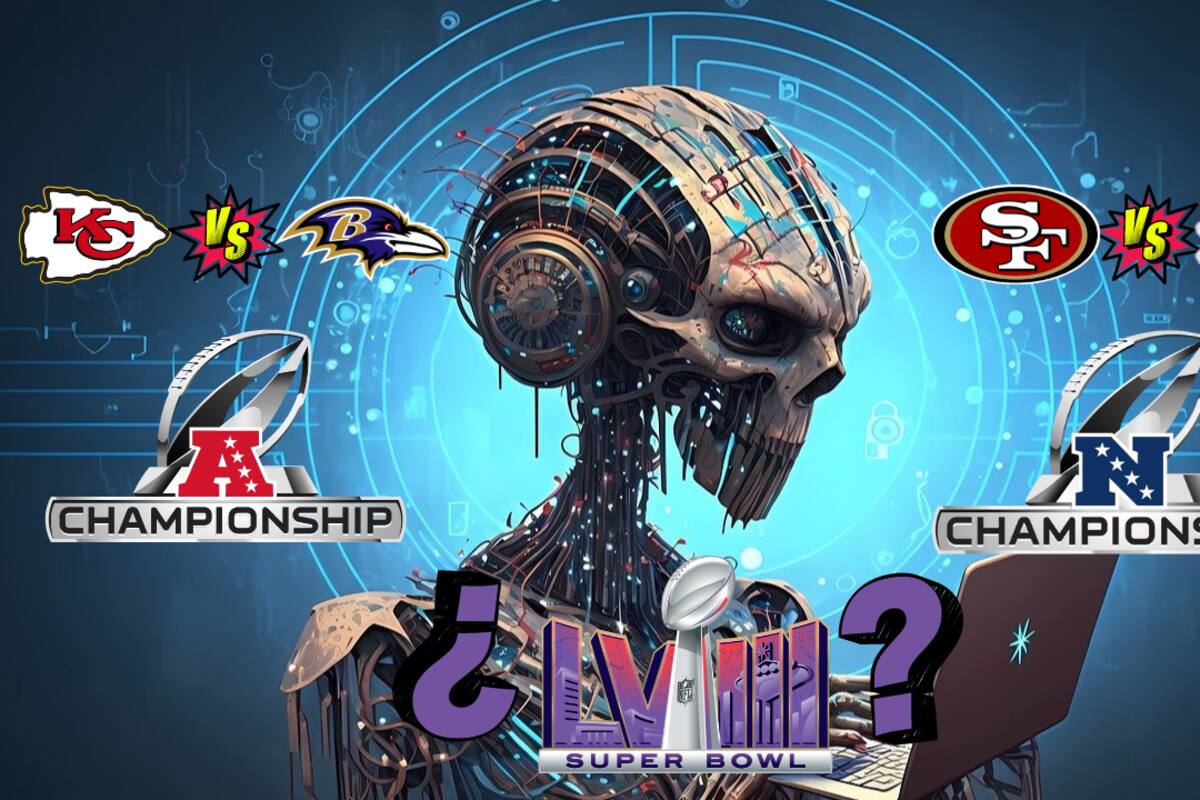 Inteligencia Artificial: Según la IA, ¿Quiénes serán los equipos que veremos en el Super Bowl LVIII?