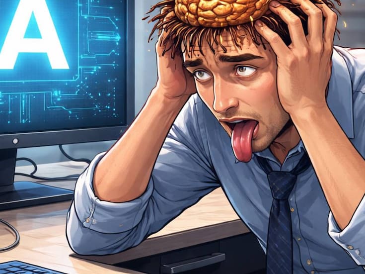 ¿Cerebro frito por uso de la IA? Estudio en Harvard reveló que uno de cada siete trabajadores afirmó haber experimentado fatiga mental por tener que usar varias herramientas de IA en el trabajo