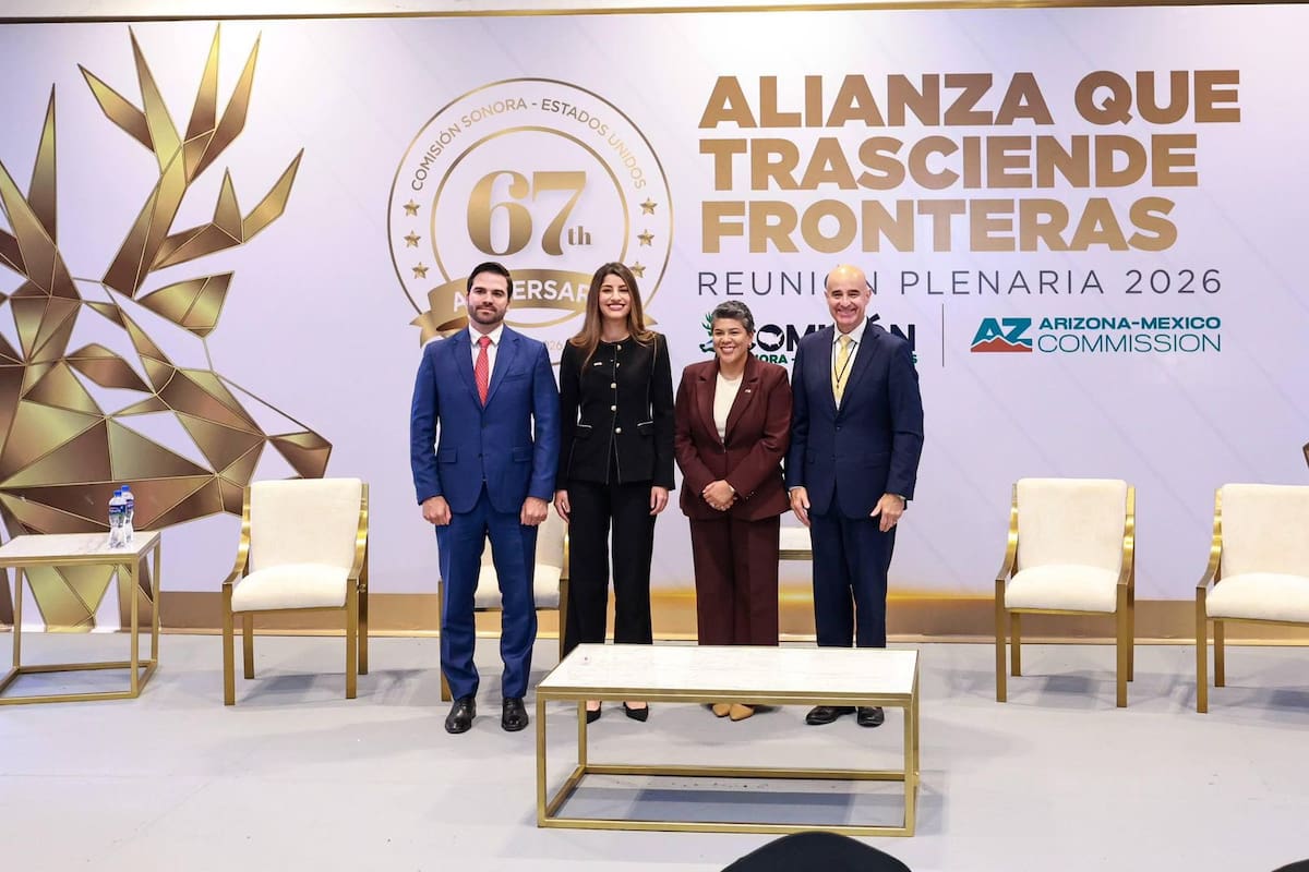 Sonora y Arizona fortalecen cooperación binacional con acuerdos en energía, seguridad, educación y desarrollo económico