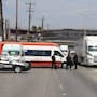 Transportistas bloquean 5 y 10 por nuevas rutas de IMOS