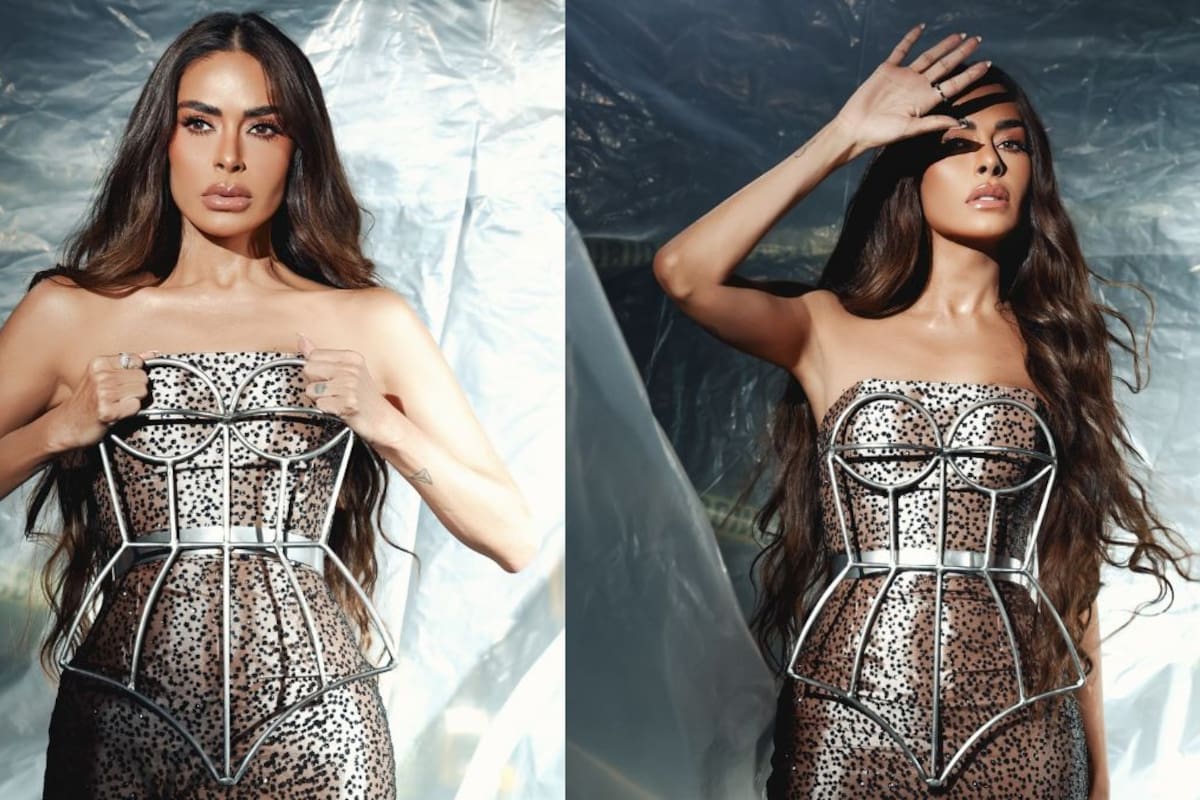 Vestido 3D de Galilea Montijo en la gala de eliminación de LCDLF México divide opiniones en redes sociales