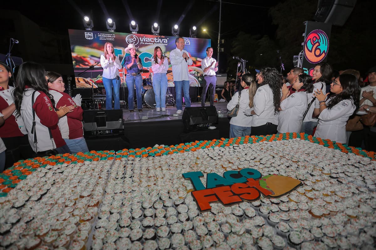 Taco Fest 2025: Hermosillenses celebran junto a Astiazarán y Patty Ruibal el éxito del evento