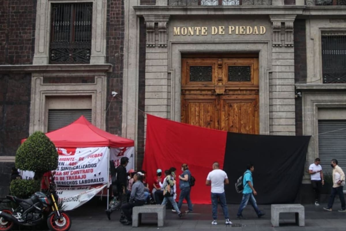 Vuelve la huelga al Nacional Monte de Piedad; sindicato denuncia que se amplió la jornada laboral sin remuneración y se eliminaron prestaciones