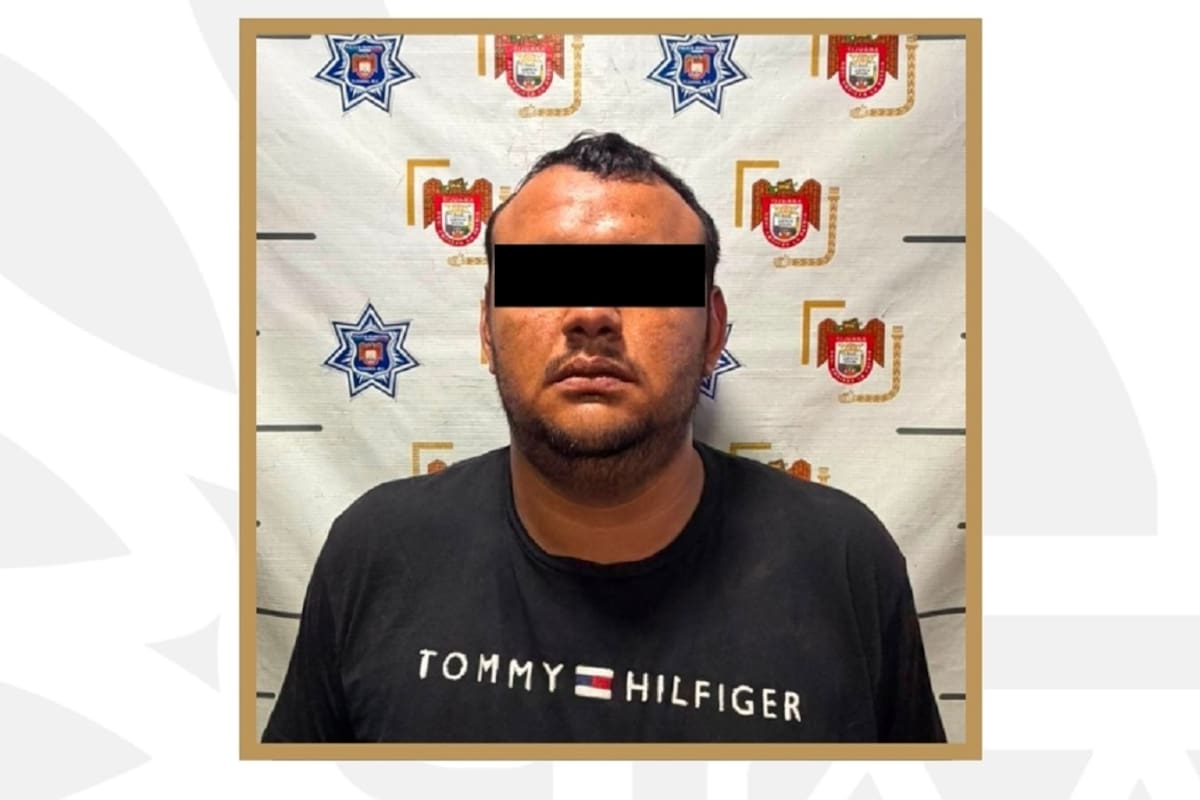 Detienen a hombre con fusil y presunta droga en Tijuana