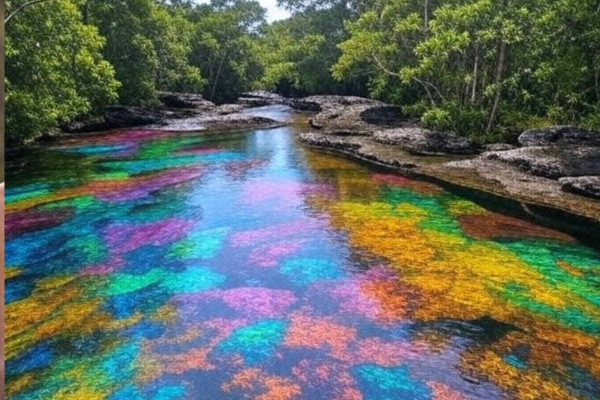 Río arcoíris: ¿Donde queda y por qué este tiene 7 colores?