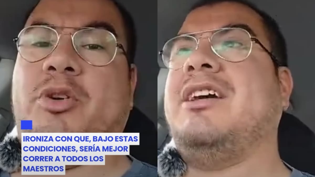 “Me disculpan, pero guardería no somos” Maestro estalla contra las reglas y sanciones de la educación actual en México