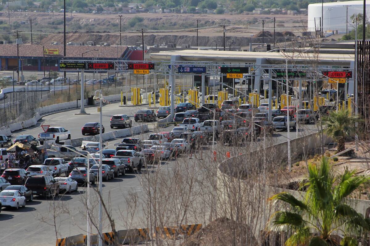 Mejoran tiempos de espera para transporte de carga en garita