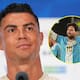 Cristiano Ronaldo dedica mensaje a Messi tras su retiro