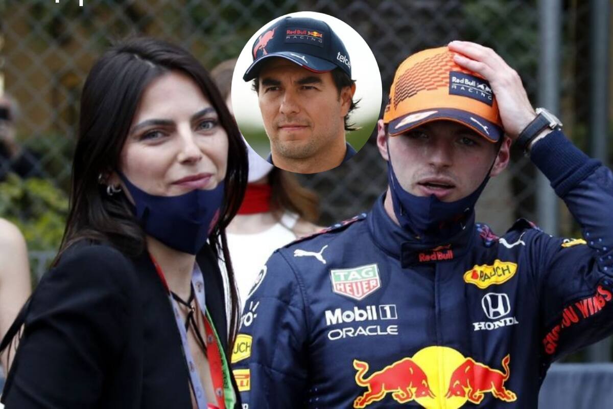 Especulan que si Checo Pérez se va de Red Bull, la pareja de Max Verstappen podría incomodarse por detalles personales