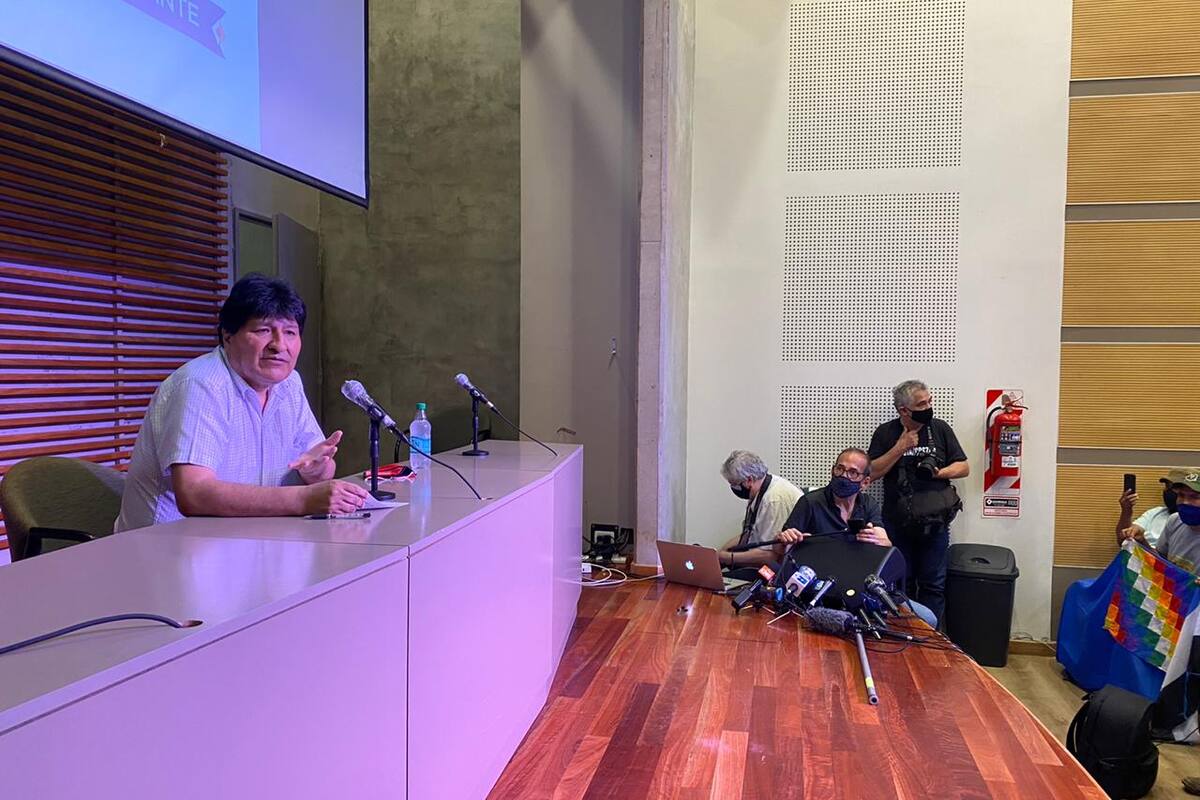 "Gracias por todo", dice Evo Morales a AMLO y Ebrard