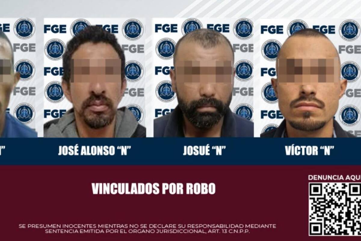 Envían a prisión a cuatro acusados de robo en Mexicali