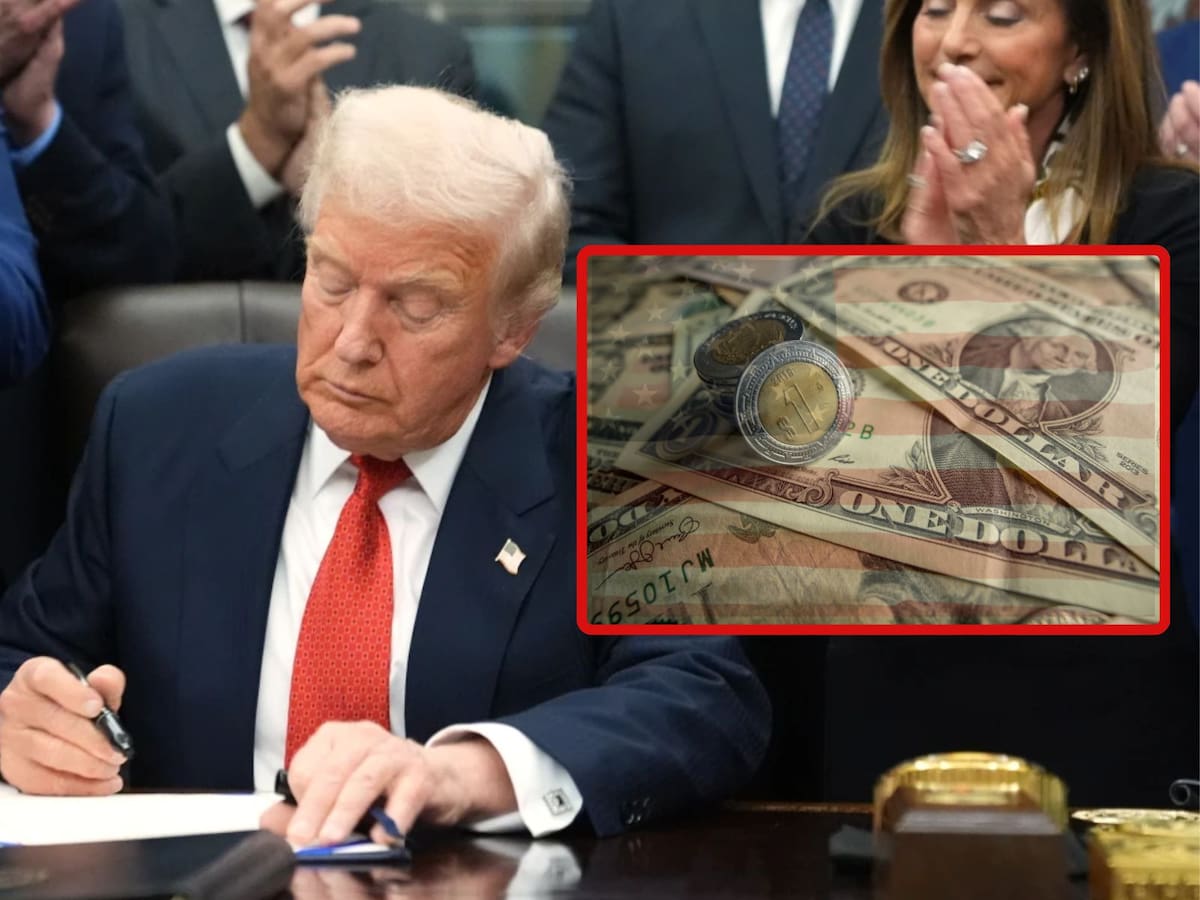 Dólar vs Peso mexicano: ¿En cuánto cotiza el tipo de cambio hoy? | Crédito: AP/Canva