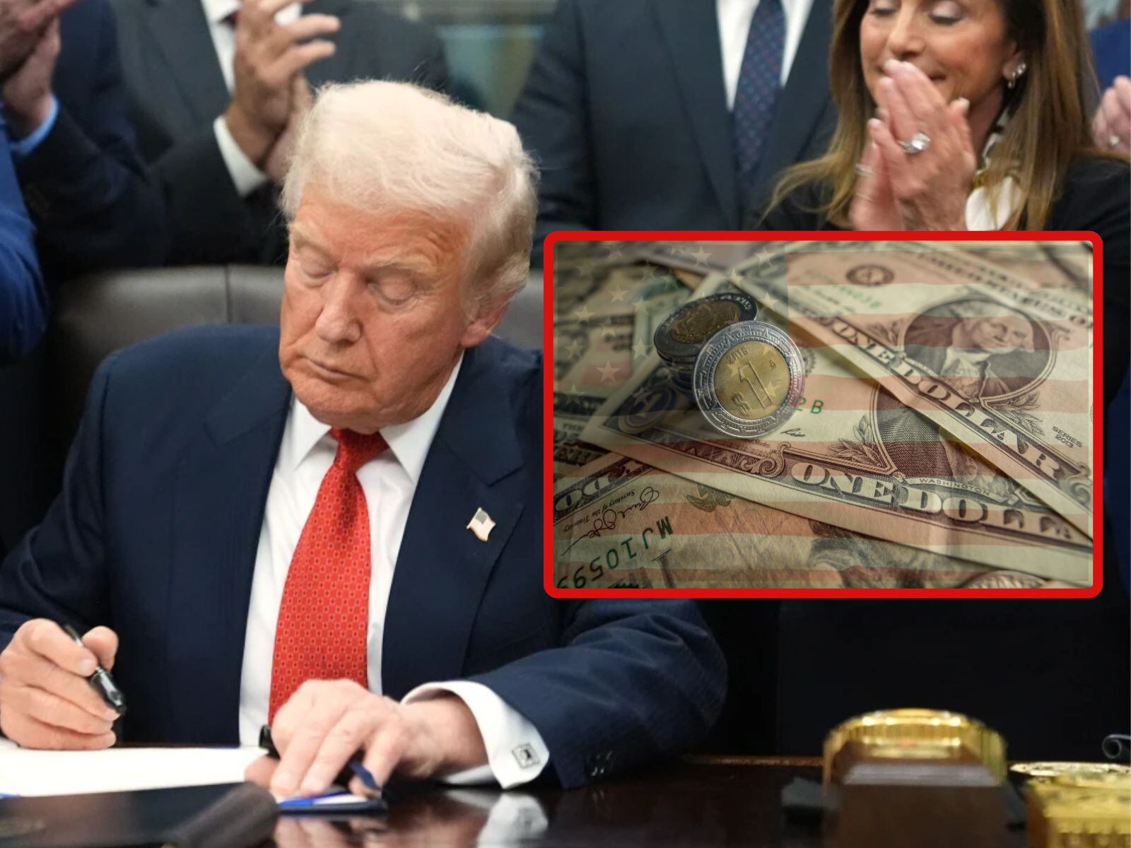 Dólar vs Peso mexicano: ¿En cuánto cotiza el tipo de cambio hoy? | Crédito: AP/Canva