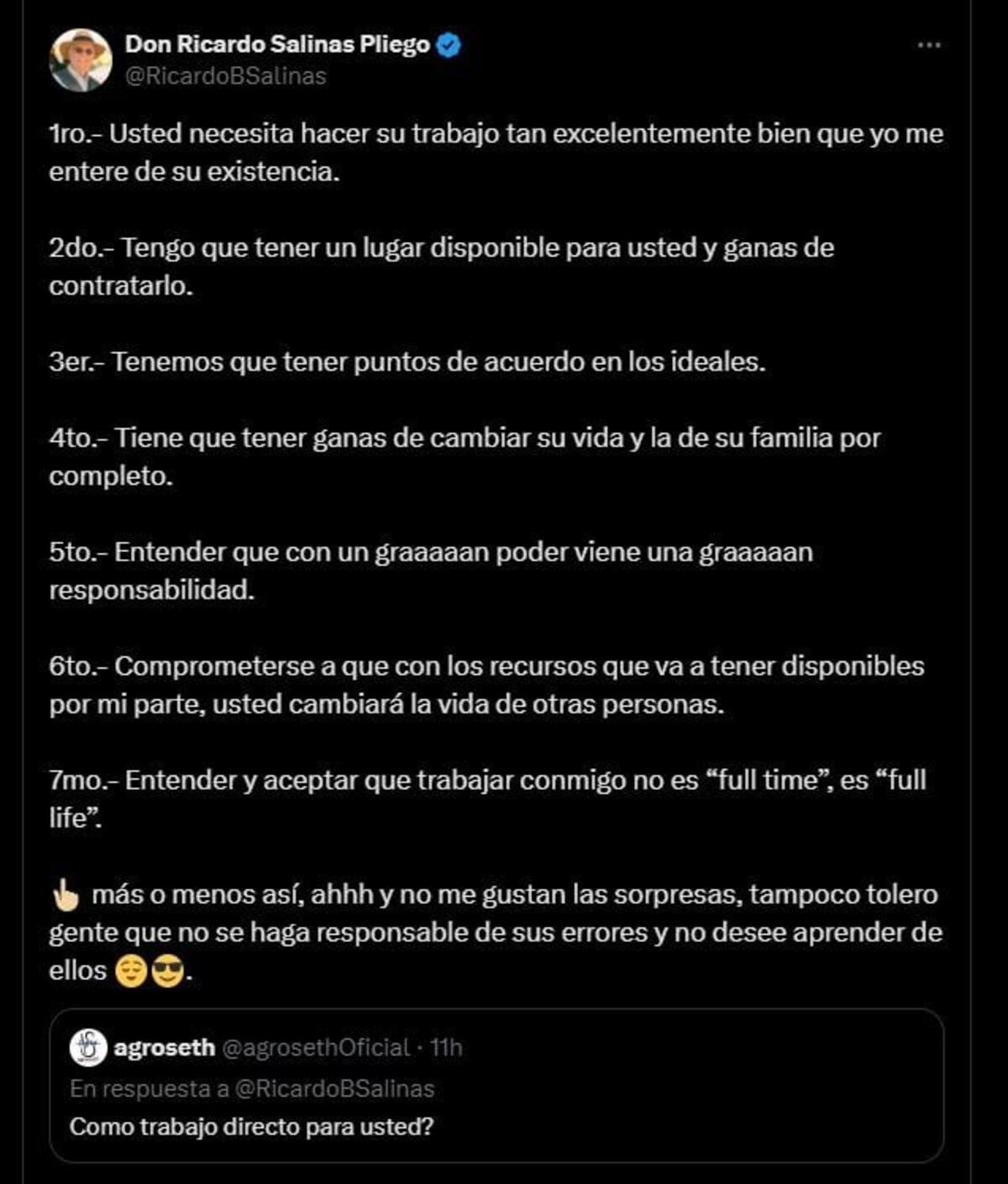 Conoce los 7 requisitos para trabajar con Salinas Pliego.
