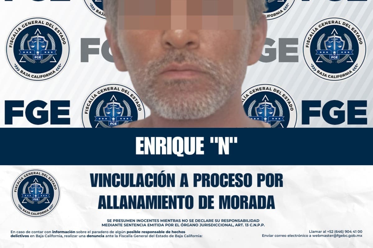 Sorprenden a hombre dentro de un restaurante cerrado en Tijuana; queda vinculado a proceso