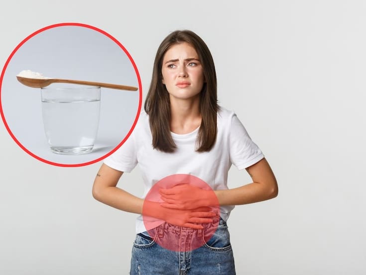 Cómo aliviar el ardor de estómago con bicarbonato y agua