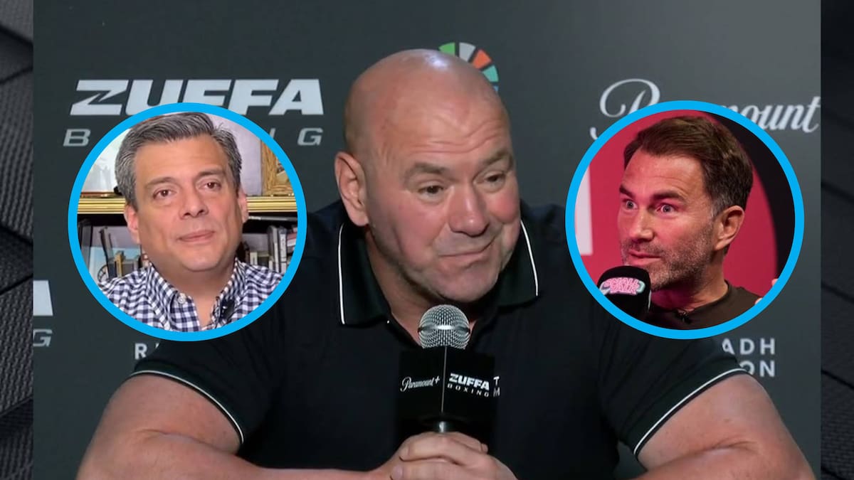 Mientras Mauricio Sulaimán y Eddie Hearn atacan a Zuffa Boxing, Dana White se ríe y presume el éxito de su nueva empresa