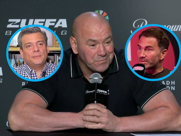 Mientras Mauricio Sulaimán y Eddie Hearn atacan a Zuffa Boxing, Dana White se ríe y presume el éxito de su nueva empresa