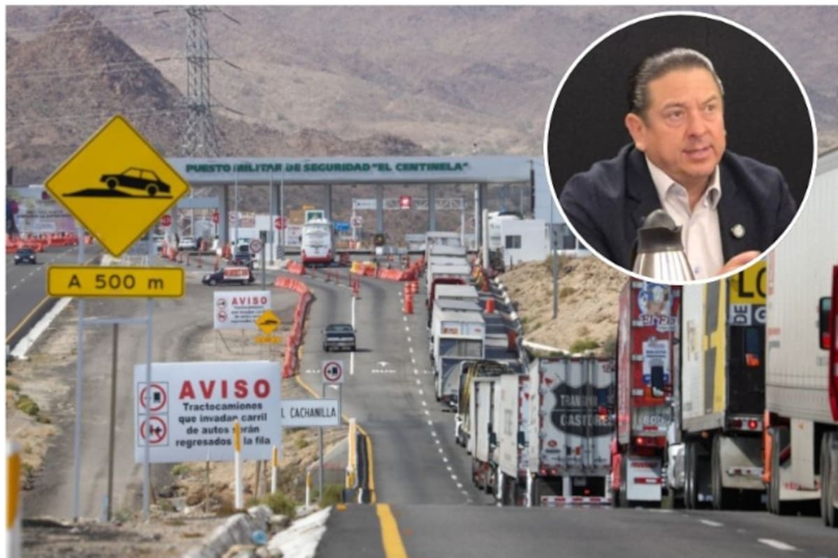 Retenes en La Rumorosa y demoras en aduanas generan pérdidas económicas al sector productivo