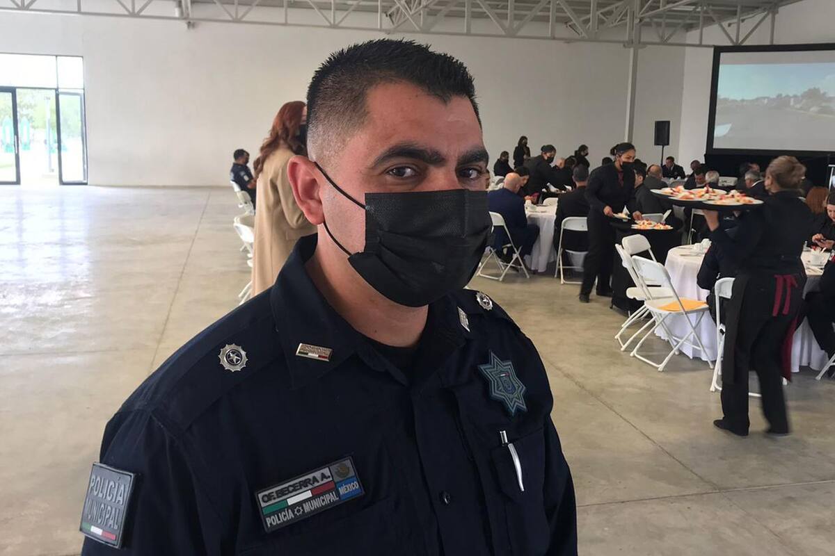 SSPC reconoce labor de agente municipal de Tijuana