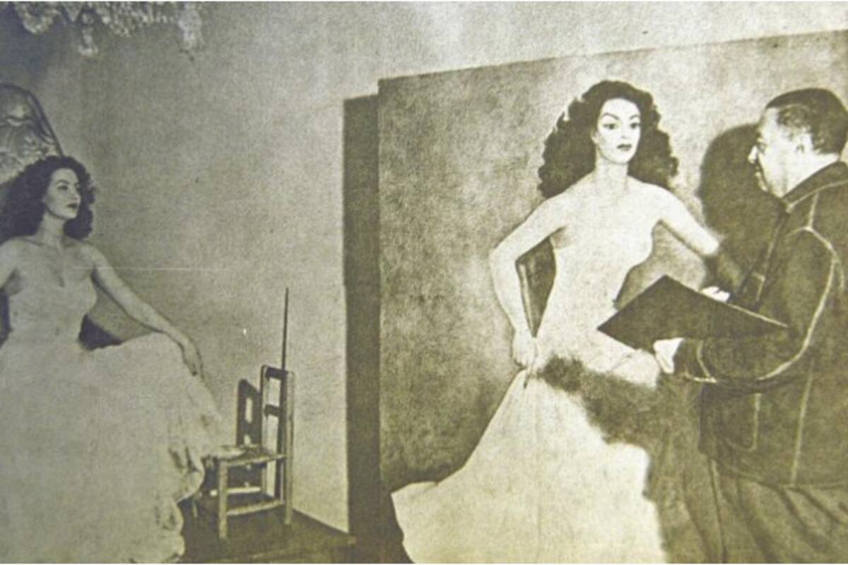 El polémico cuadro que Diego Rivera pintó para María Félix