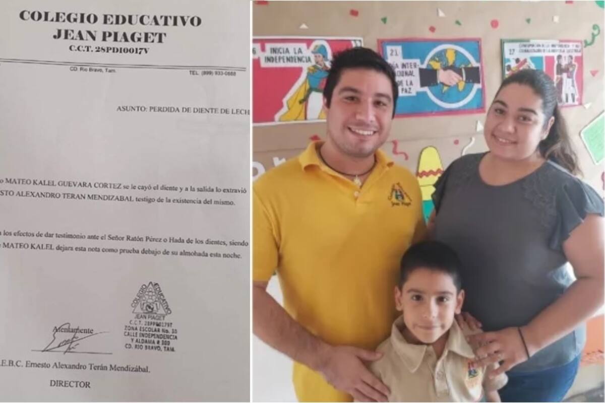 Ratón recibe oficio de director por niño que perdió diente en escuela