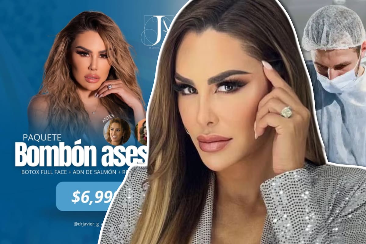 “Bombón Asesino”: este es el paquete de un cirujano plástico con imágenes de Ninel Conde