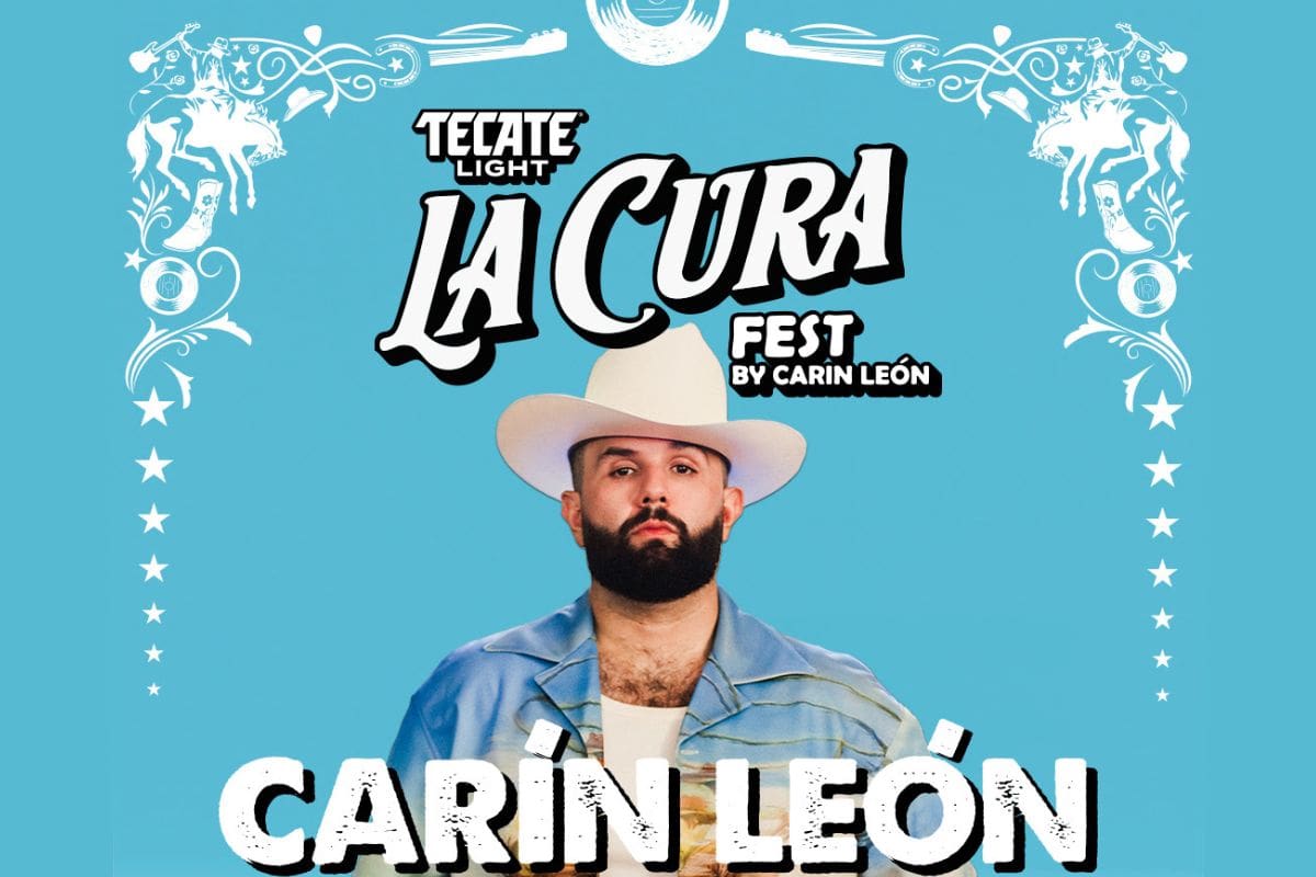 Carín León anuncia fecha para la venta de boletos de ‘’La Cura Fest’', su primer festival musical, en Hermosillo