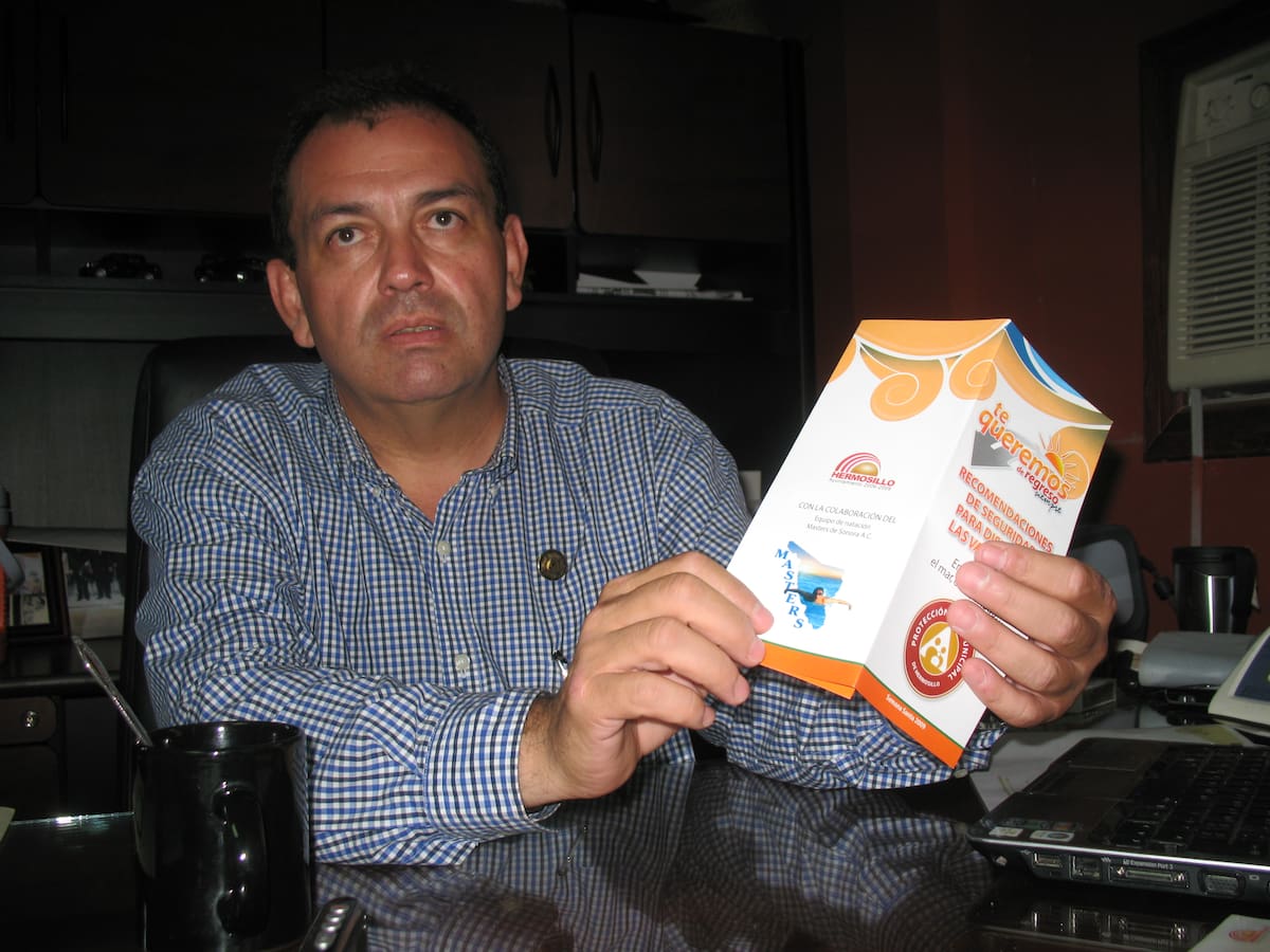 Roberto Copado era director de Protección Civil del Municipio cuando ocurrió el incendio de la Guardería ABC. FOTO: FRANCISCO REZA